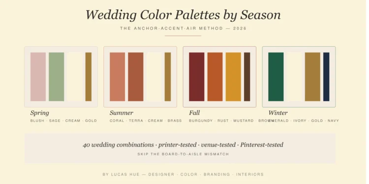 wedding color palette