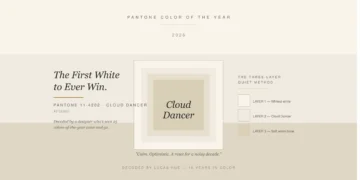 Pantone color palette
